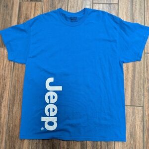 Jeep Bold Blue Short Sleeve Tee XL